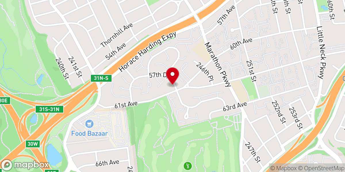 Map showing location of Disciples Church of New York