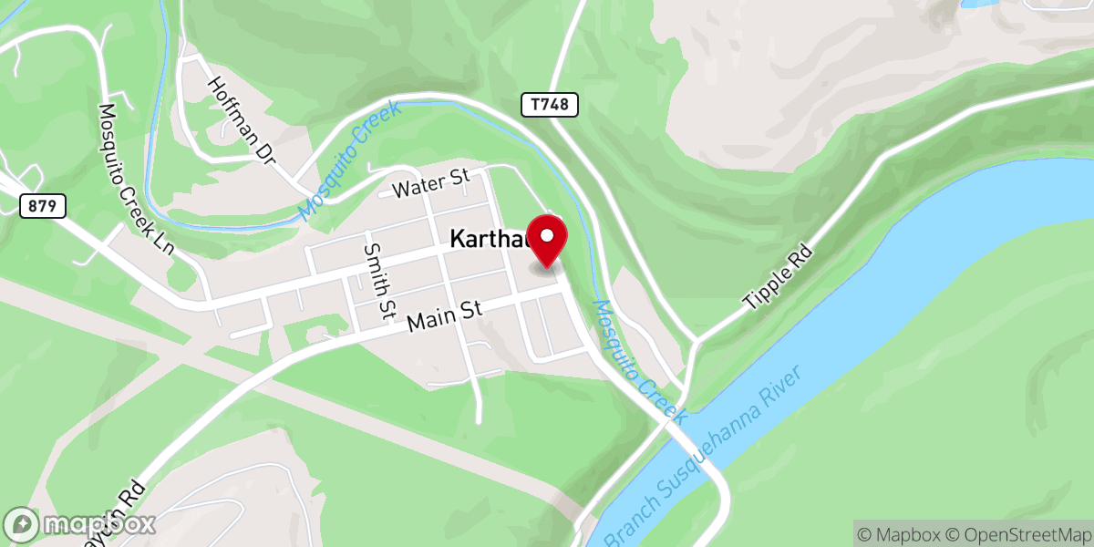 Map showing location of Lutheran Church-Shepherd Hills