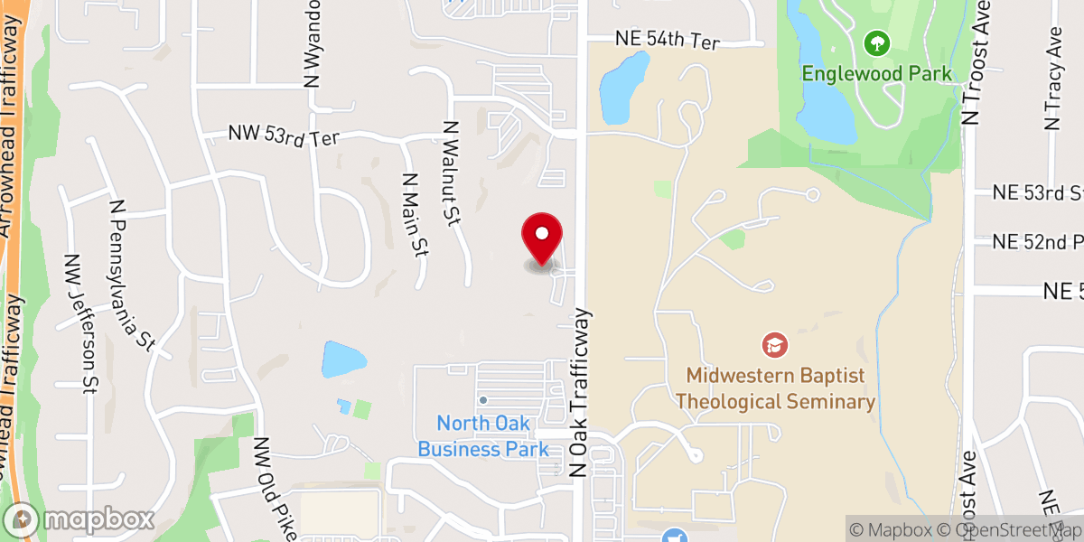 Map showing location of Salvation Army Church