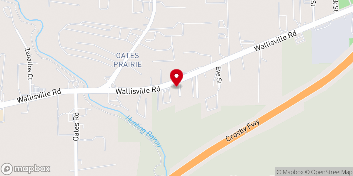 Map showing location of Rescue Fellowship Church