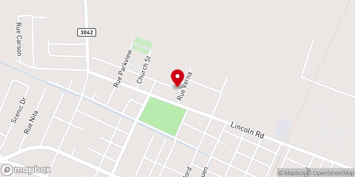 Map showing location of Parkview Plaza Church of Christ