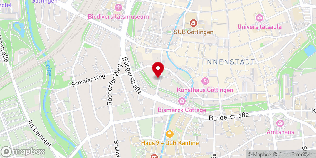 Map showing location of Synagoge