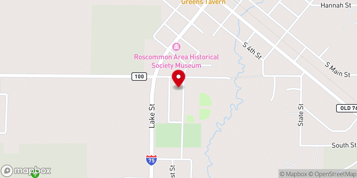 Map showing location of Cook Lawrence V