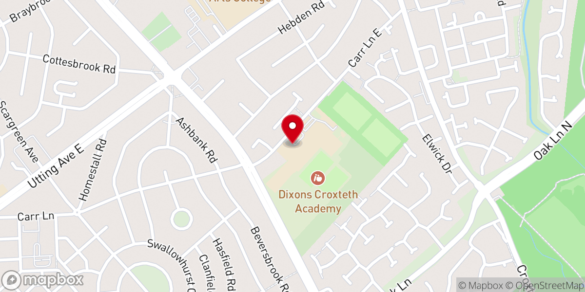 Map showing location of Faith Church Ministries - Tamil Church Liverpool