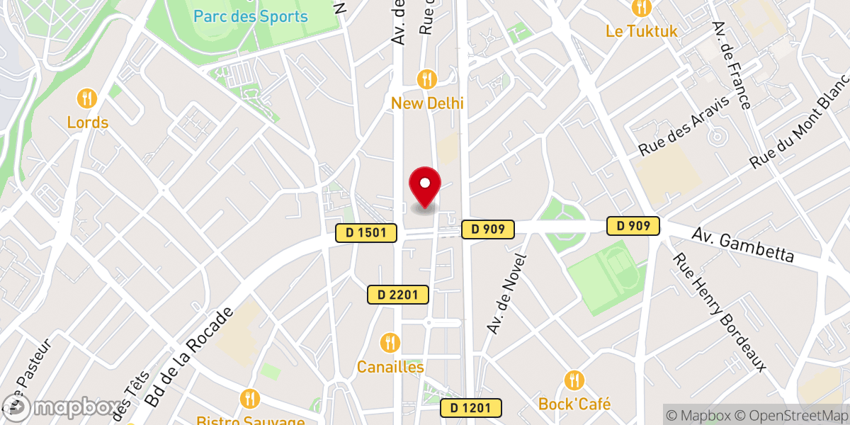 Map showing location of Eglise Evangelique Cornerstone France