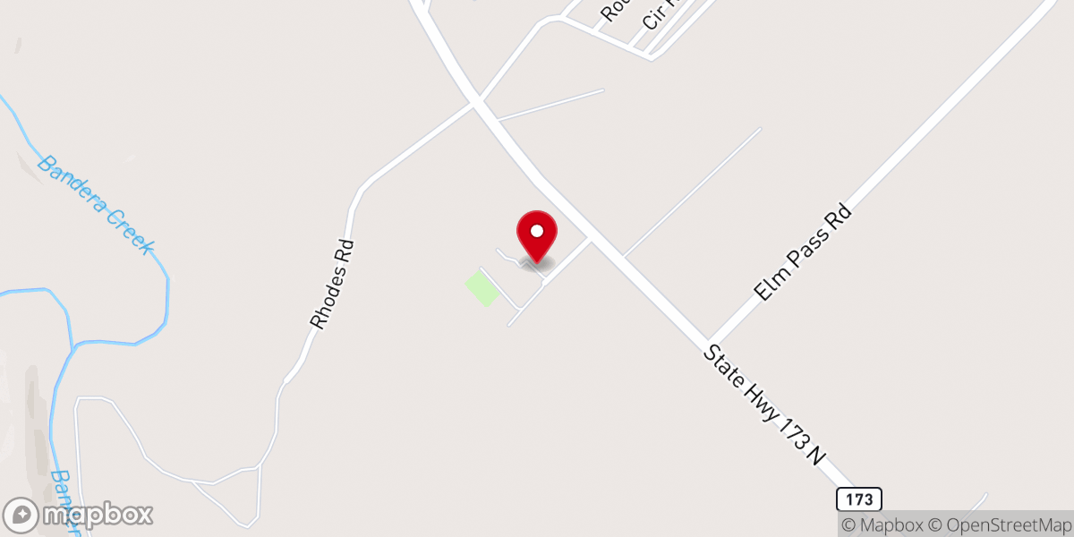 Map showing location of Ridin' the River Cowboy Fellowship