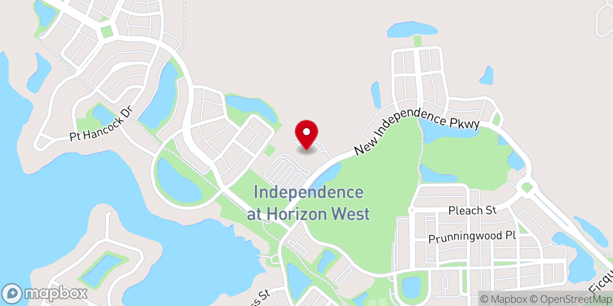 Map showing location of Brave Fellowship Church