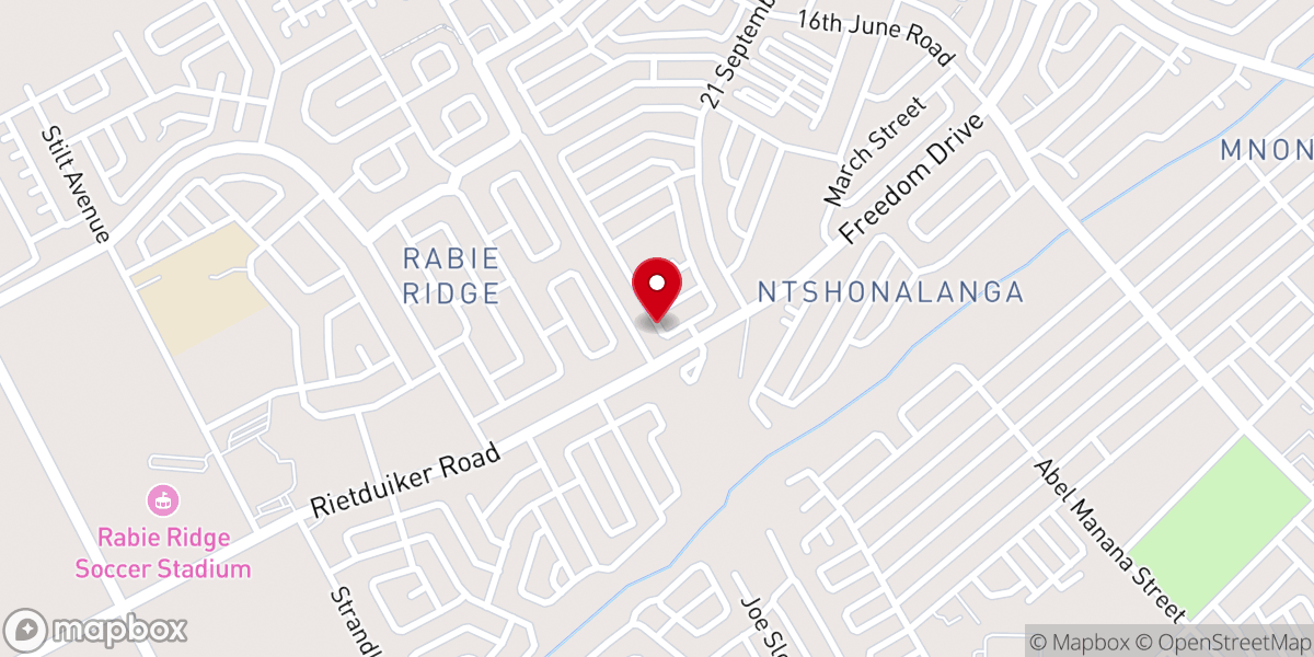 Map showing location of Izithunywa ZEJERUSALEM apostolic church in zoin