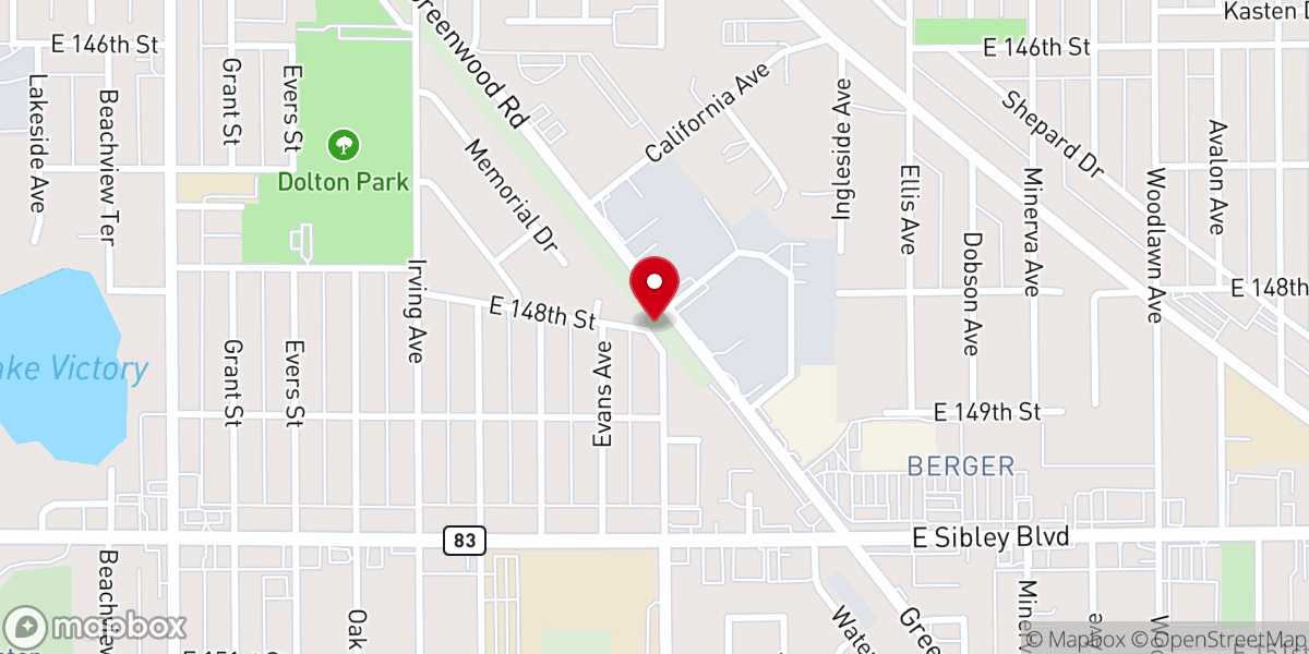 Map showing location of Kings Majesty Ministries