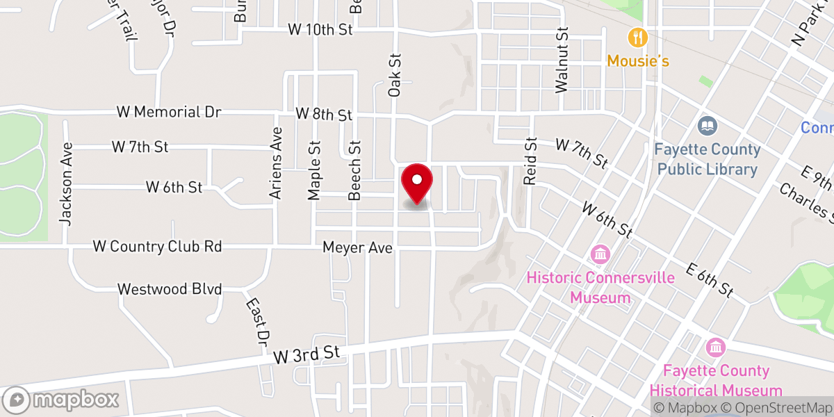 Map showing location of Alan Harris Evangelistic Association Inc