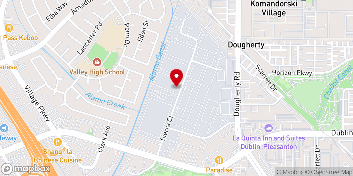 Map showing location of Presence City Church