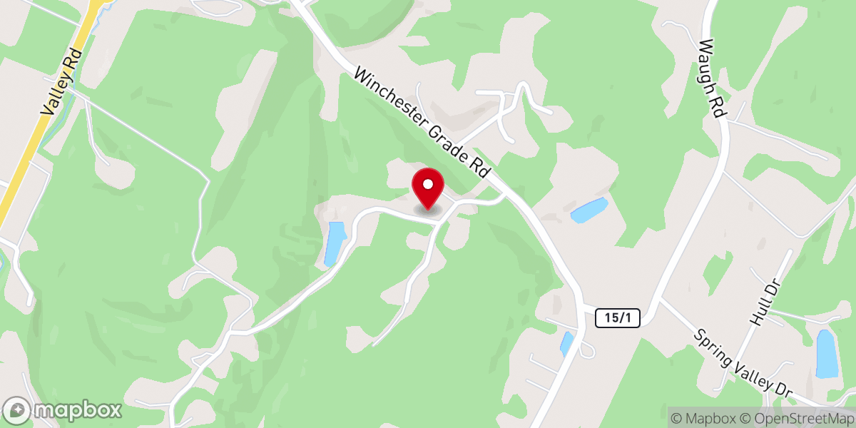 Map showing location of God’s Storehouse