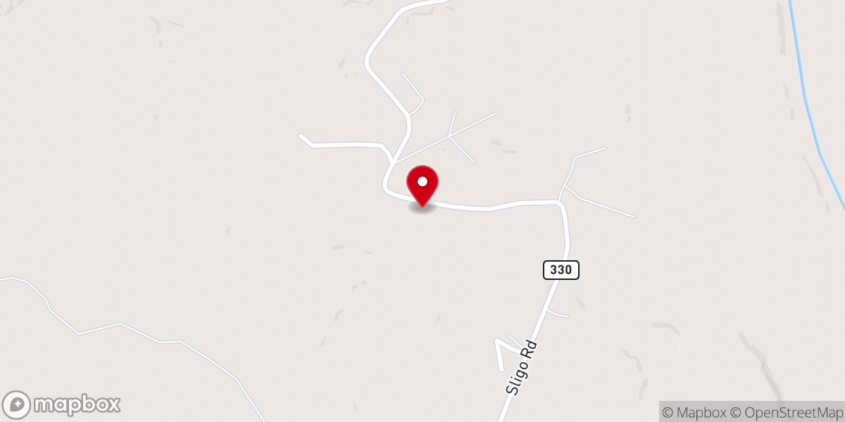 Map showing location of Greater New Hollywood Baptist Church