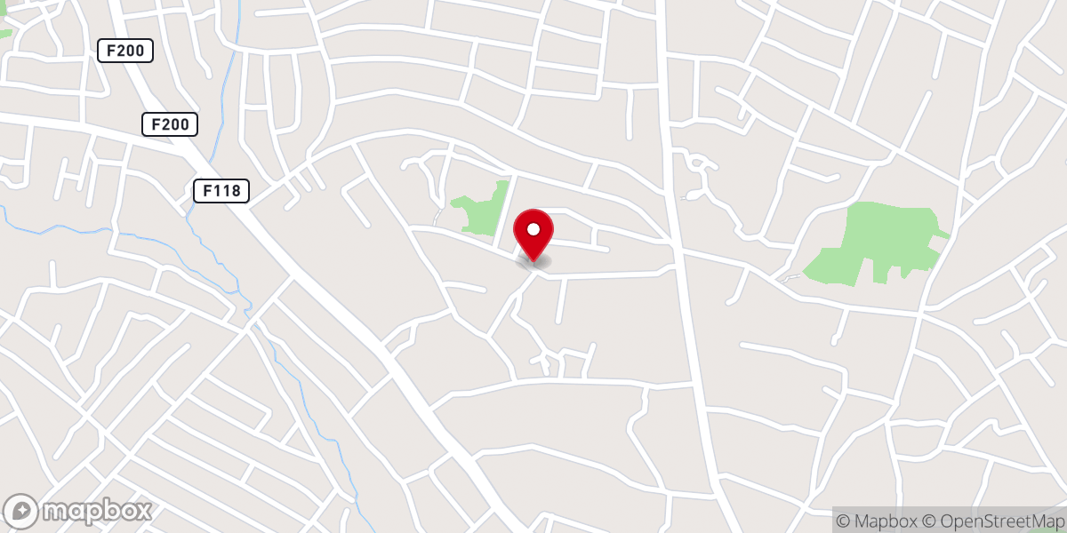 Map showing location of C & S Movement Church, AYO NI O