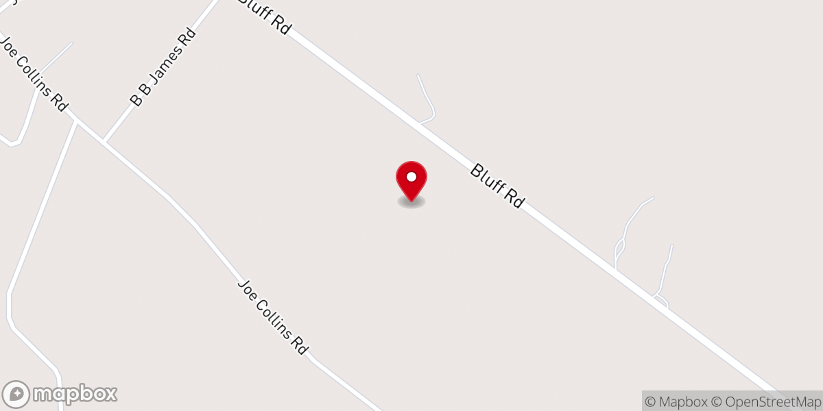 Map showing location of Church of God Campsite