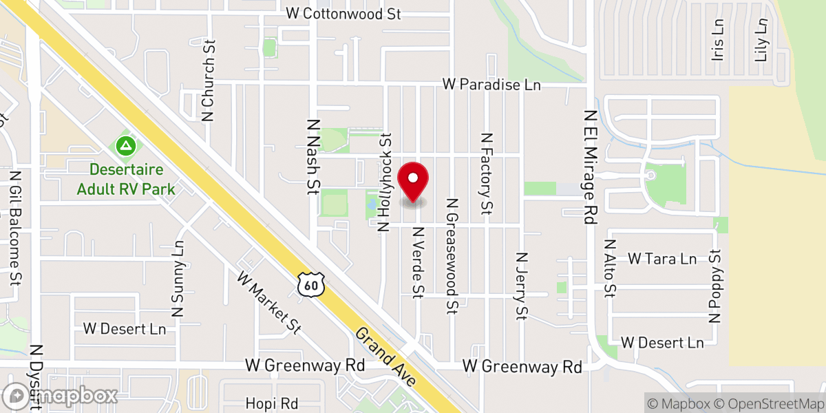 Map showing location of Iglesia De Dios Pentecostal M.I.