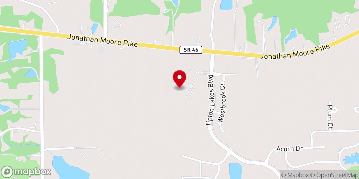 Map showing location of Westside Community Church