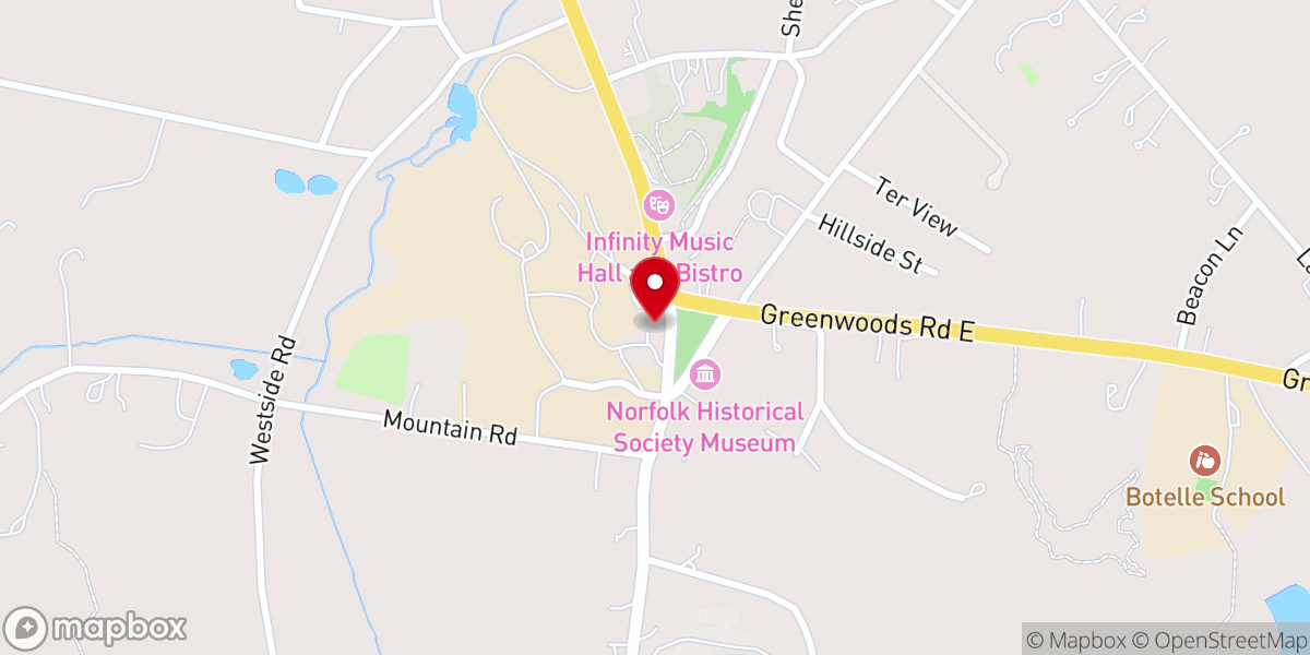 Map showing location of Church of Christ, Congregational (UCC)