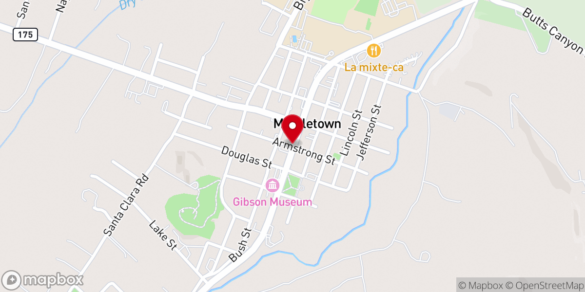 Map showing location of The Rainbow Church of Living Light