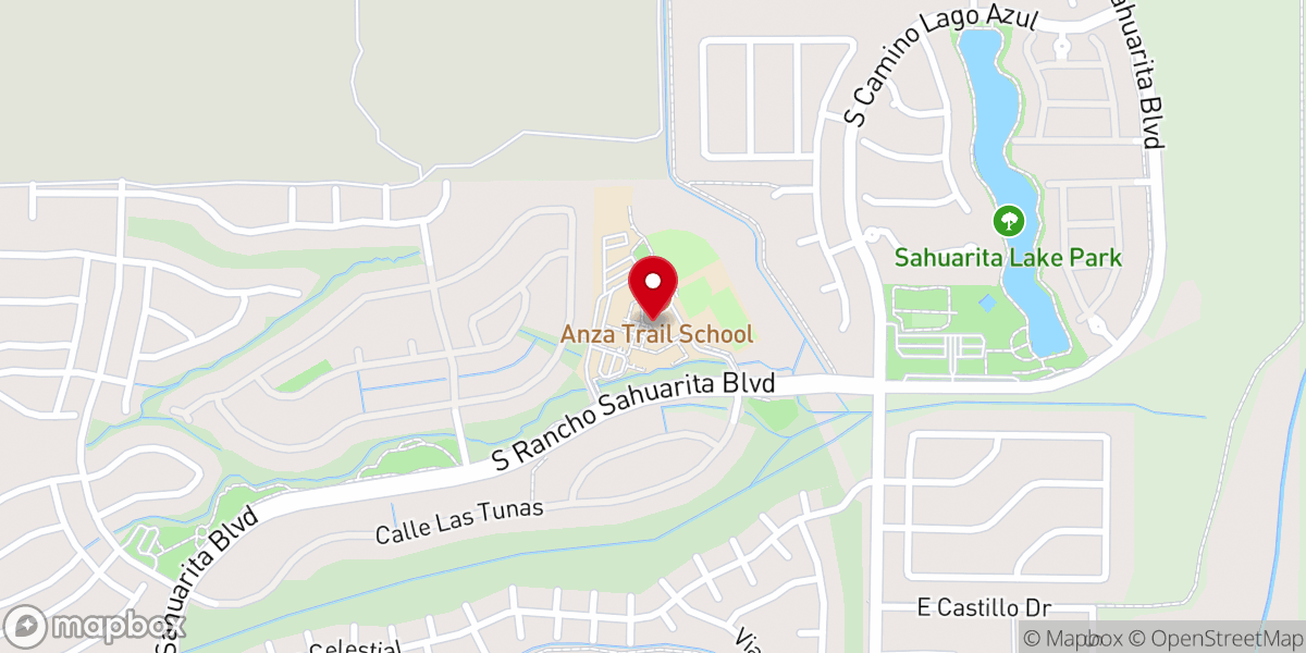 Map showing location of Common Ground Church of Sahuarita
