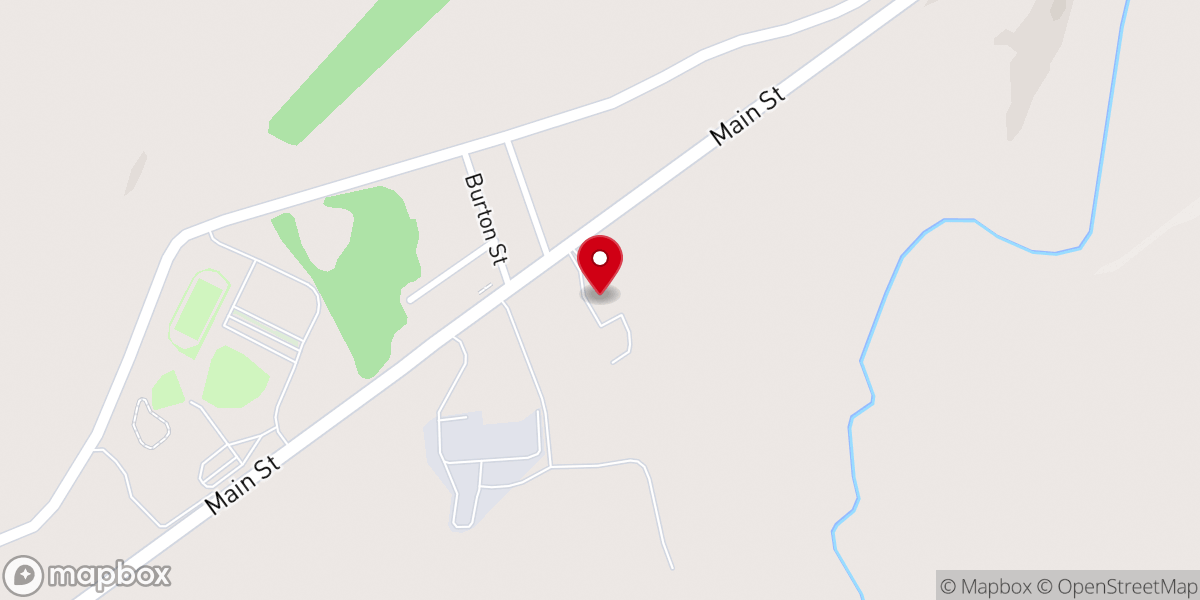 Map showing location of Pikeville Church of God