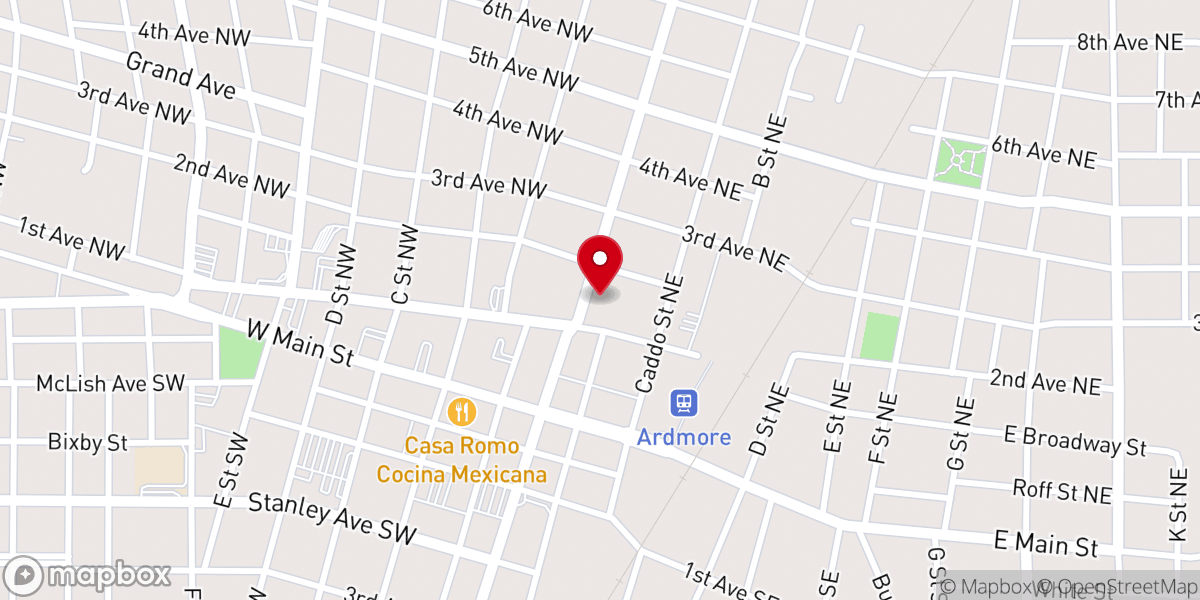 Map showing location of WOW CHURCH