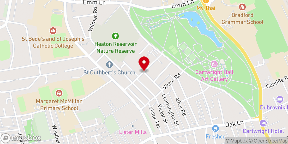 Map showing location of Ukrainian Catholic Church of The Most Holy Trinity & Our Lady of Pochaiv