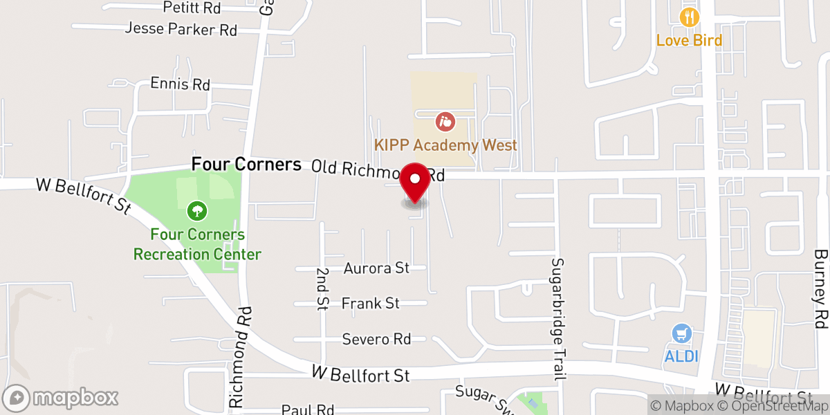 Map showing location of RCCG Pavilion Of Redemption