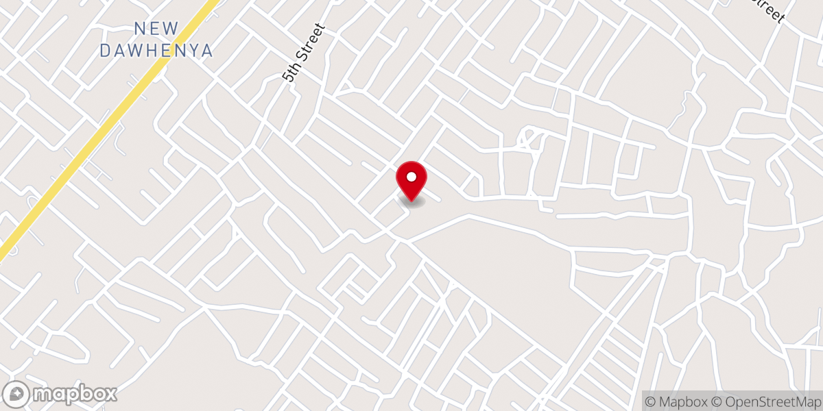 Map showing location of St Martin De Pores Catholic Church