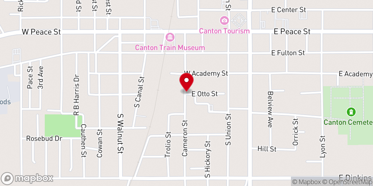 Map showing location of New Season Christian Fellowship Church