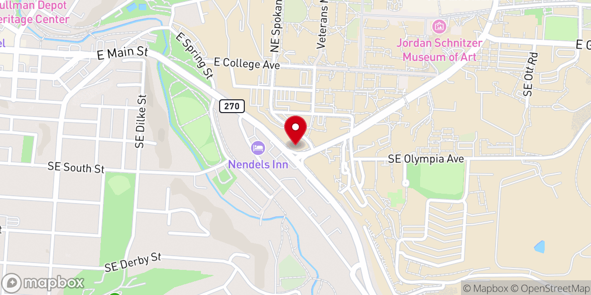 Map showing location of Elson S. Floyd Cultural Center