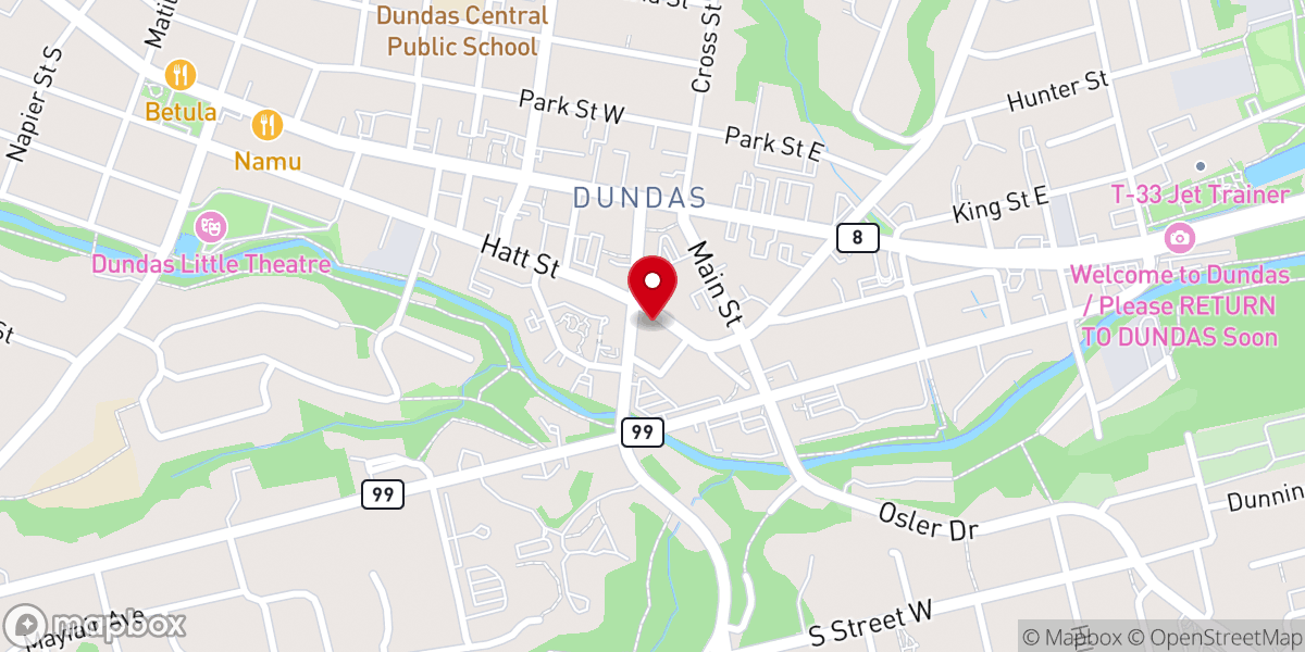 Map showing location of The Salvation Army - Ellen Osler Home