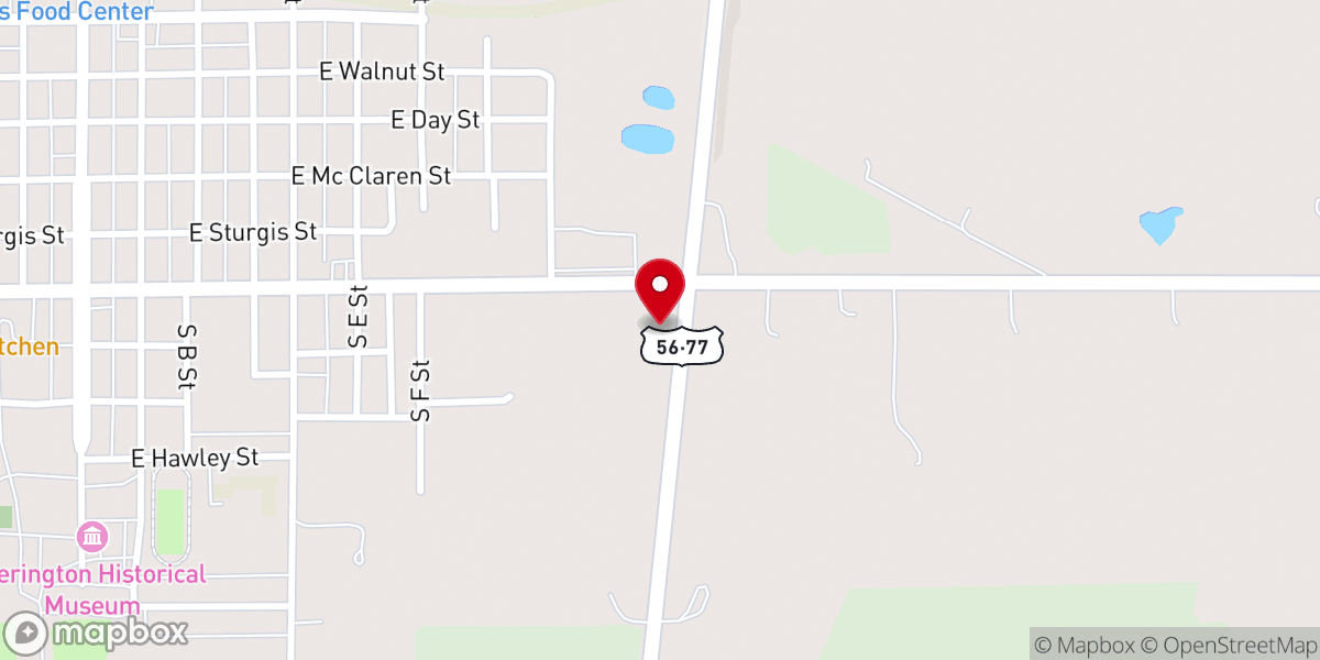 Map showing location of New Life Church of God