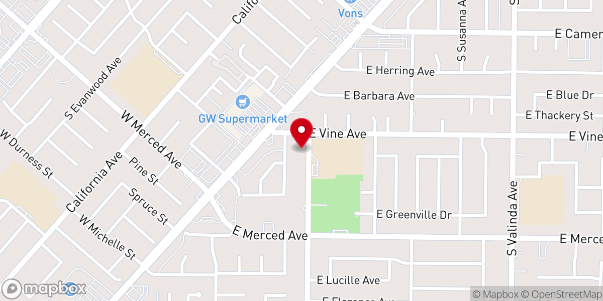 Map showing location of Shining Light Ministries