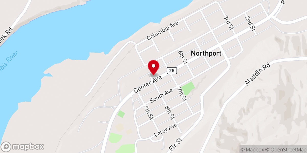 Map showing location of The Main Street Cottage