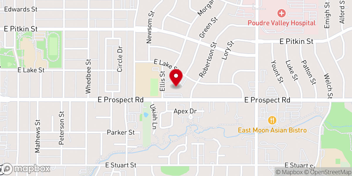 Map showing location of LifePointe Church - Sunday Worship Service 9:30am
