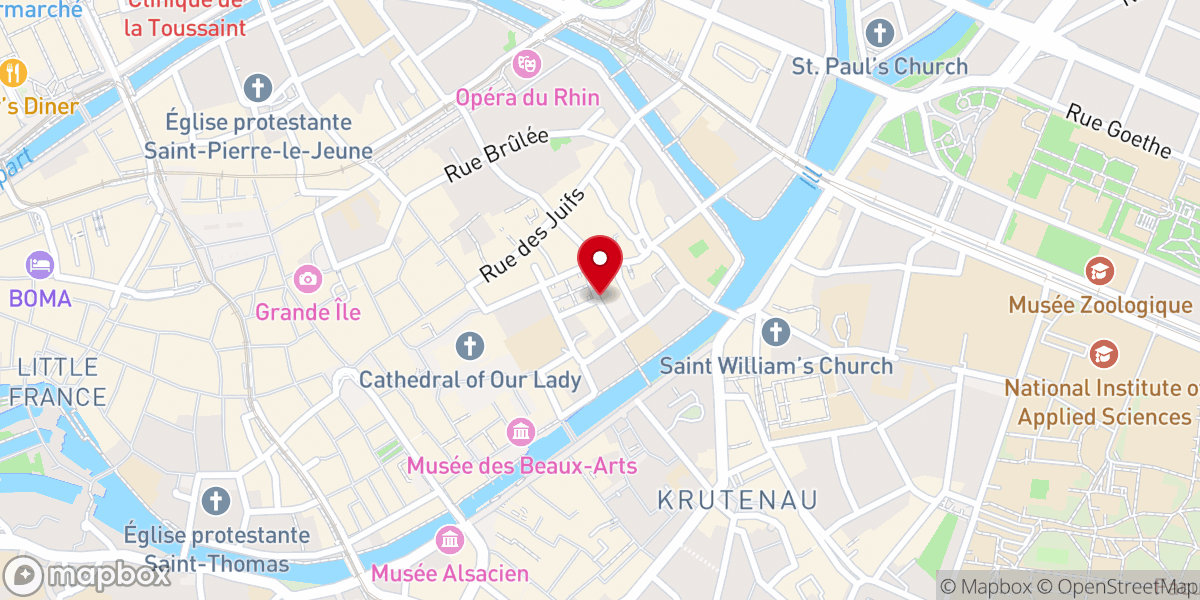 Map showing location of Madame C - Hôtel particulier | Bar à cocktails | Restaurant
