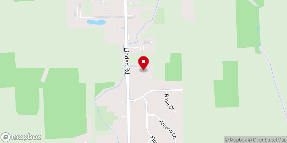 Map showing location of Calvary Apostolic Tabernacle