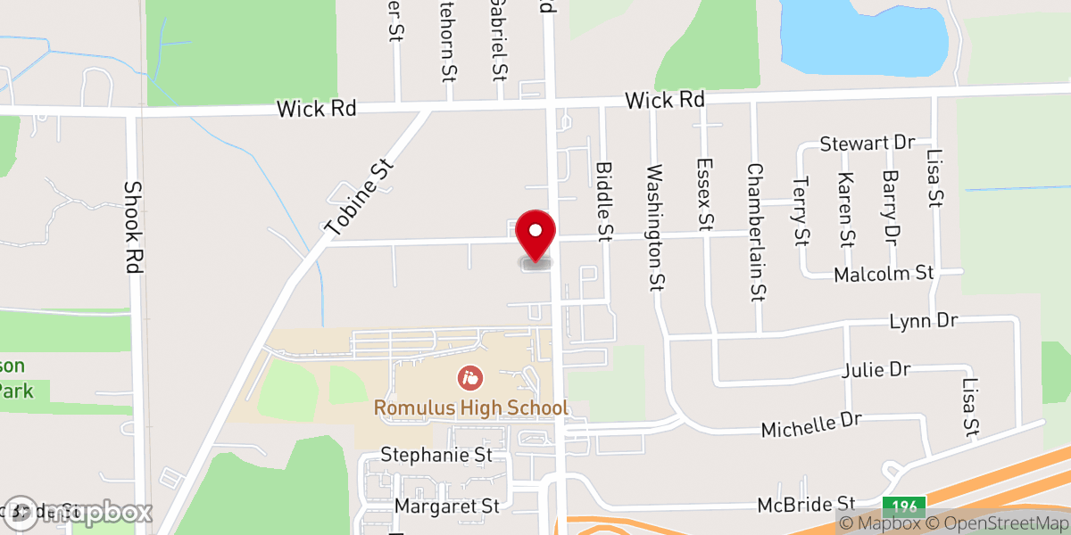 Map showing location of Wayne Road Church Of Christ
