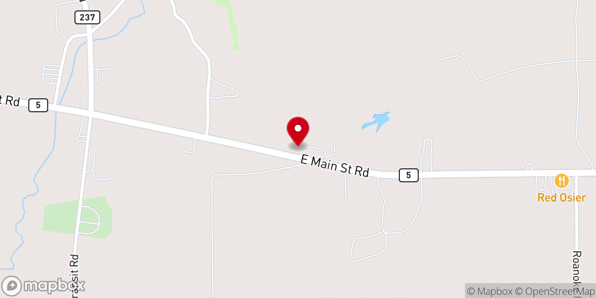 Map showing location of Stafford Painters