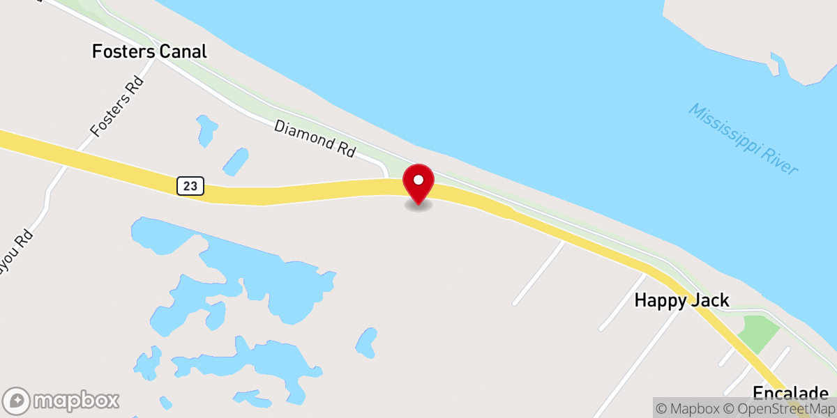 Map showing location of River Of Life Ministries