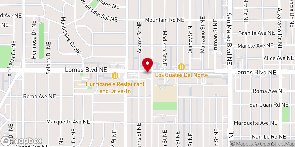 Map showing location of Adat Yeshua Messianic Jewish Congregation