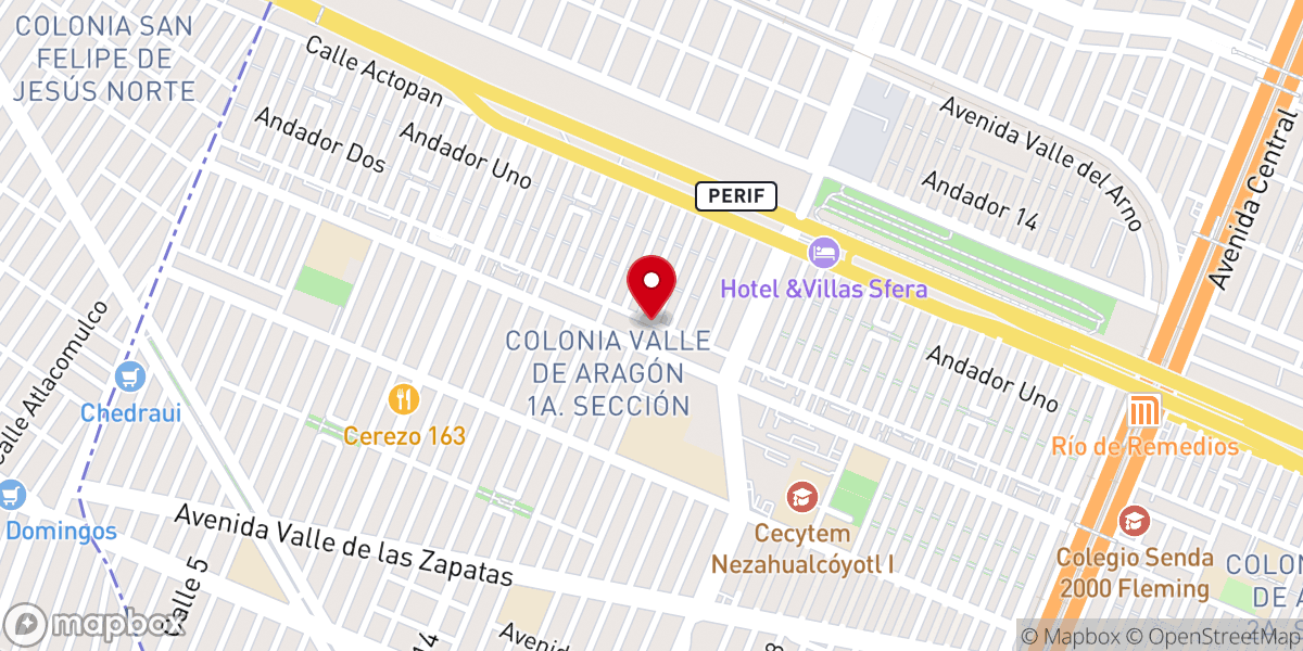 Map showing location of Iglesia Cristiana Bautista Eliacim
