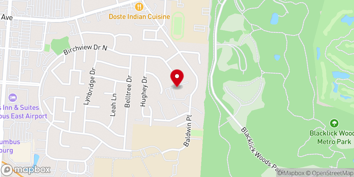 Map showing location of Family History Center