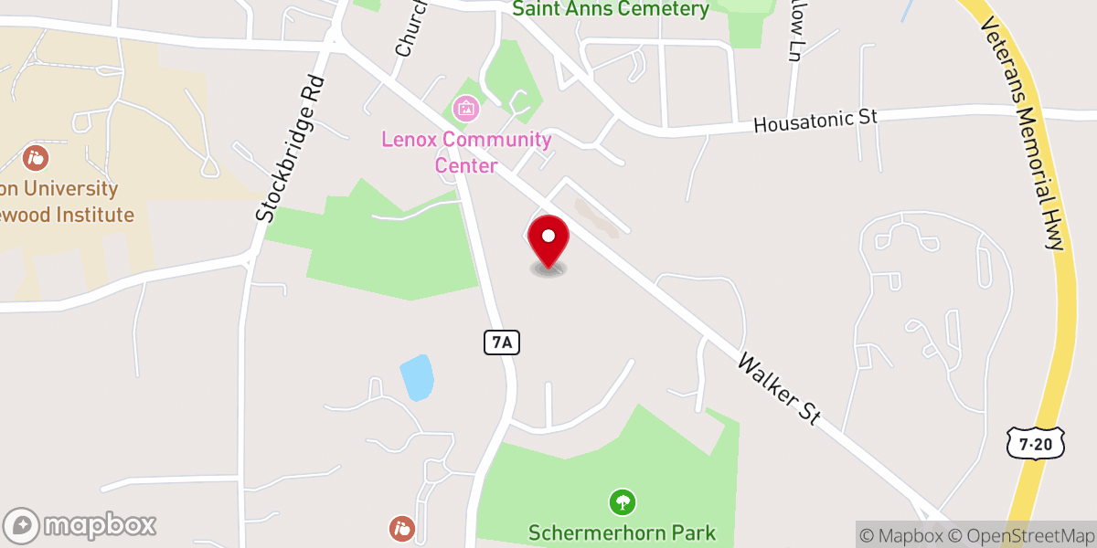 Map showing location of Ventfort Hall Gilded Age Mansion & Museum