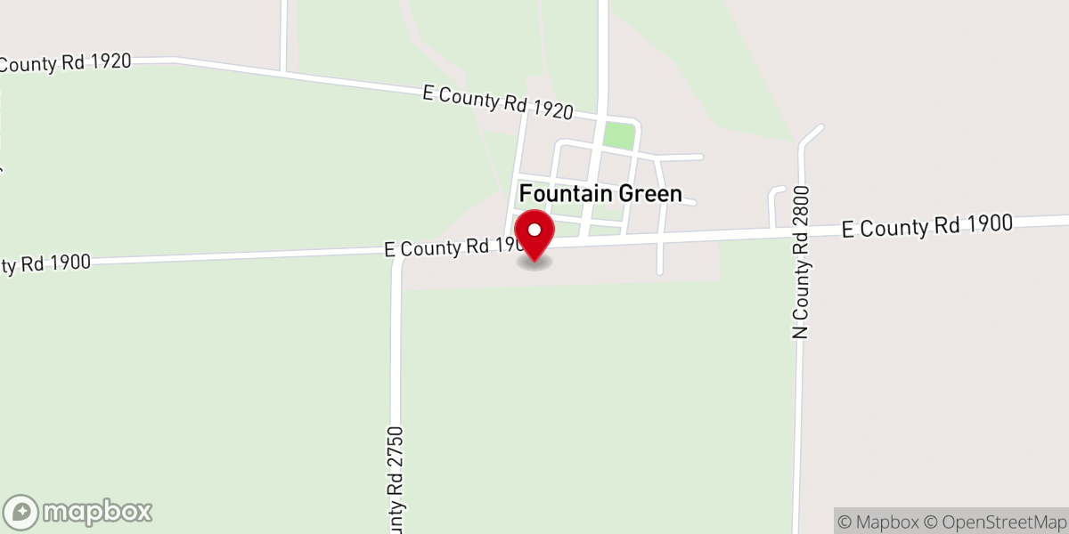 Map showing location of Presbyterian United Church