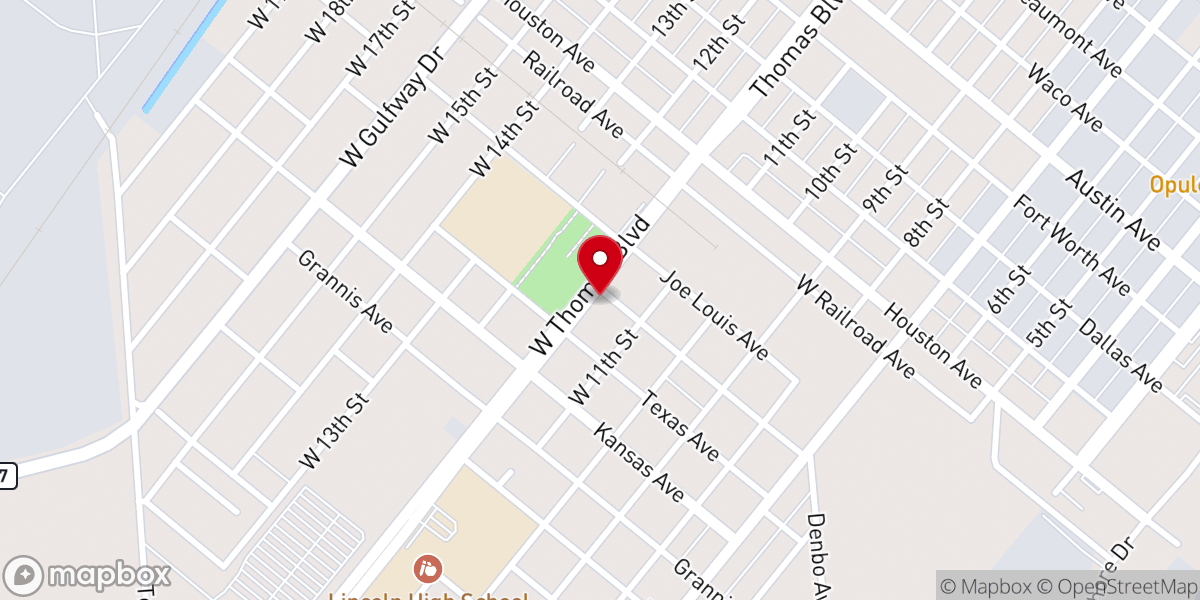Map showing location of White Rose Church of God