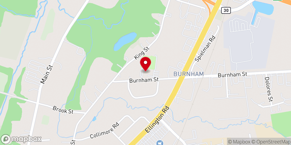 Map showing location of Truth Baptist Church