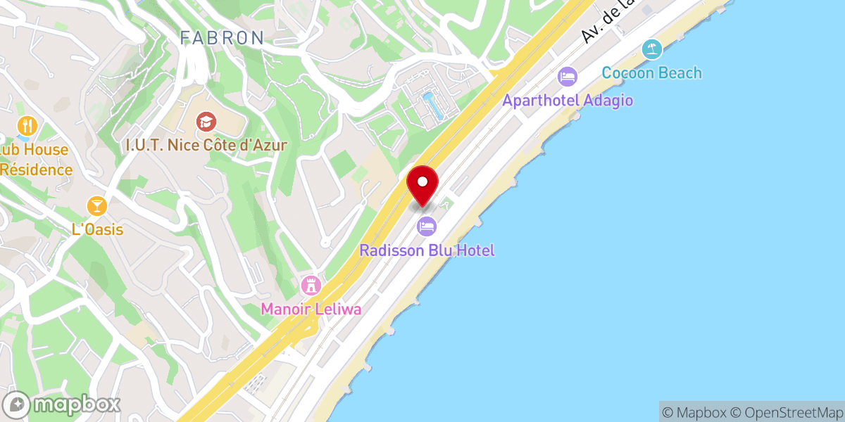Map showing location of Église évangélique Actes 2.42 🇧🇷🇫🇷 Nice