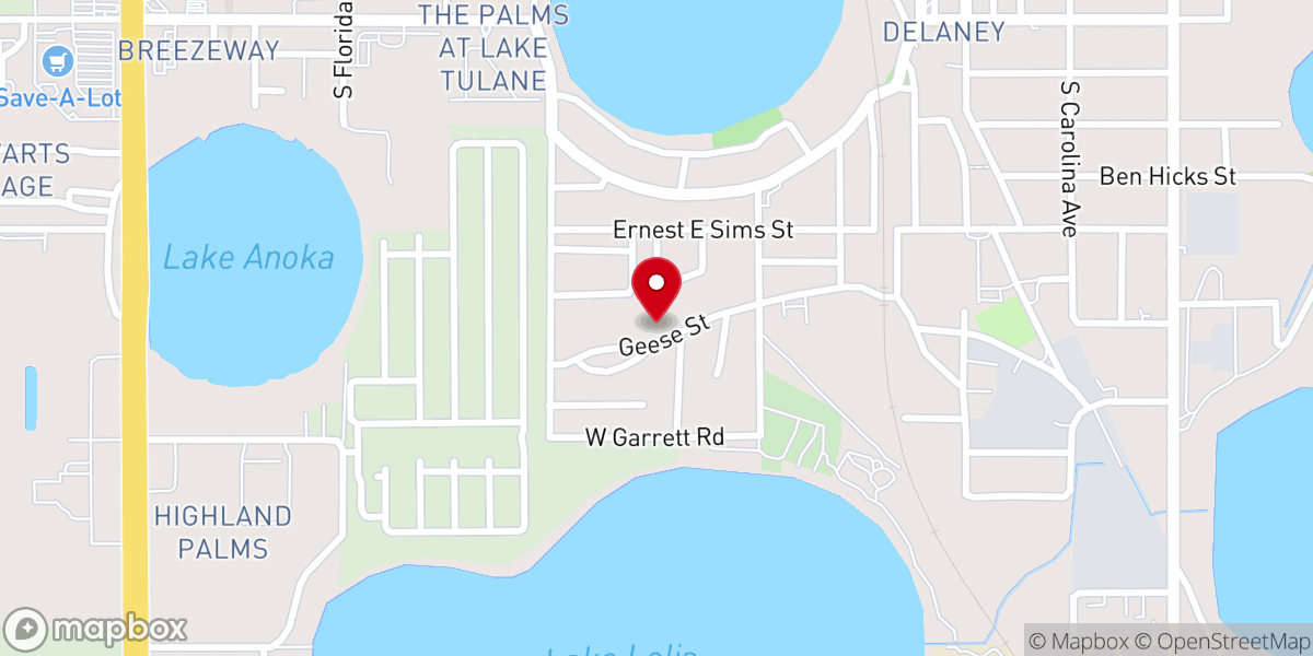 Map showing location of Emmanuel Church of the Living God